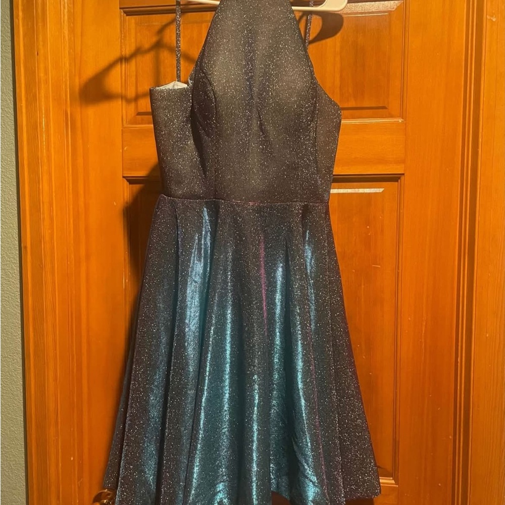 Sparkling Halter Dress